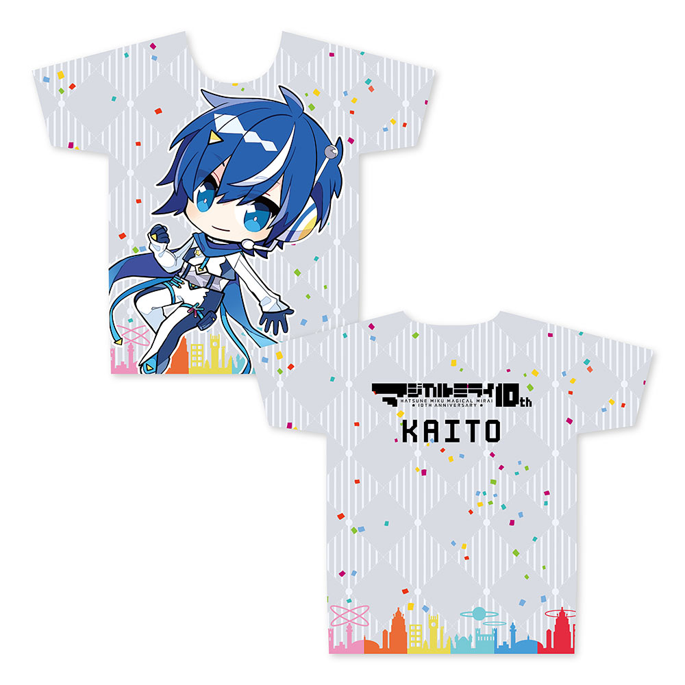 グッズ]マジカルミライ 10th 受注限定 フルグラフィックTシャツ KAITO