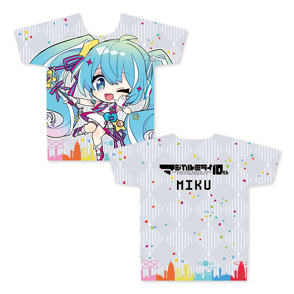 グッズ]マジカルミライ 10th 受注限定 フルグラフィックTシャツ 初音 