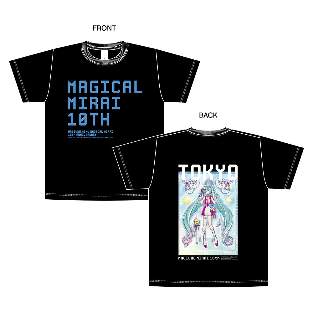 グッズ]マジカルミライ 10th オフィシャルTシャツ 東京 ver.｜初音ミク