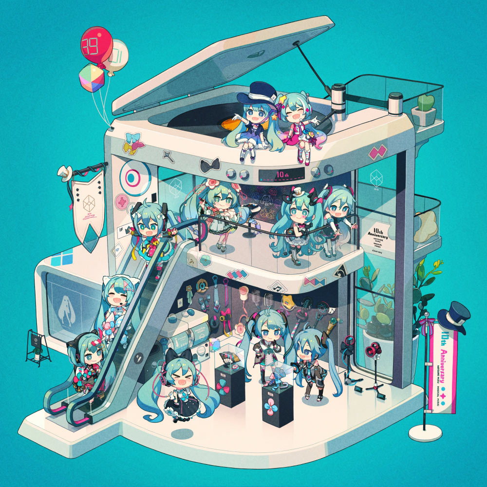 アナログレコード｜初音ミク「マジカルミライ」10th Anniversary