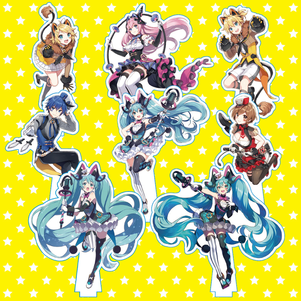 SALE／55%OFF】 マジカルミライ2019 初音ミク アクリルスタンド 3点