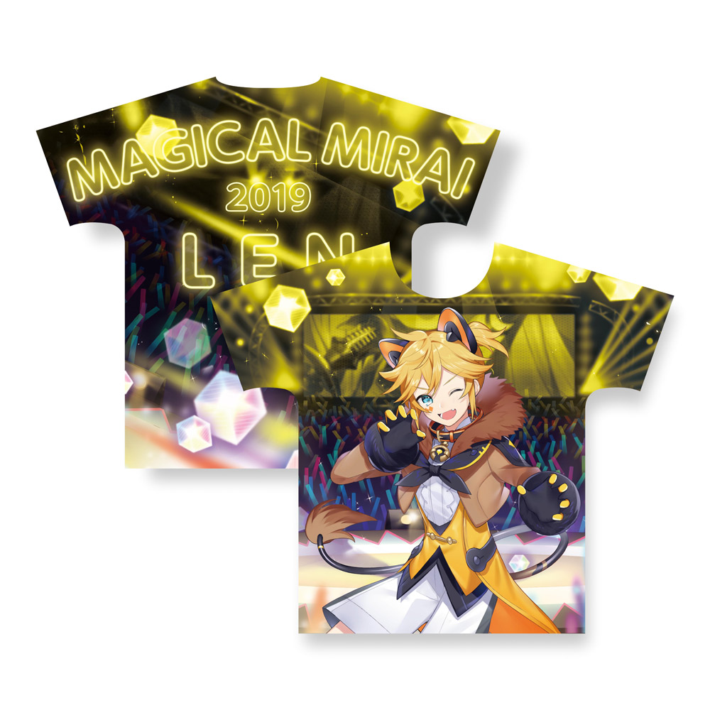 事前通販限定】マジカルミライ 2019 フルグラフィックTシャツ 鏡音レン 