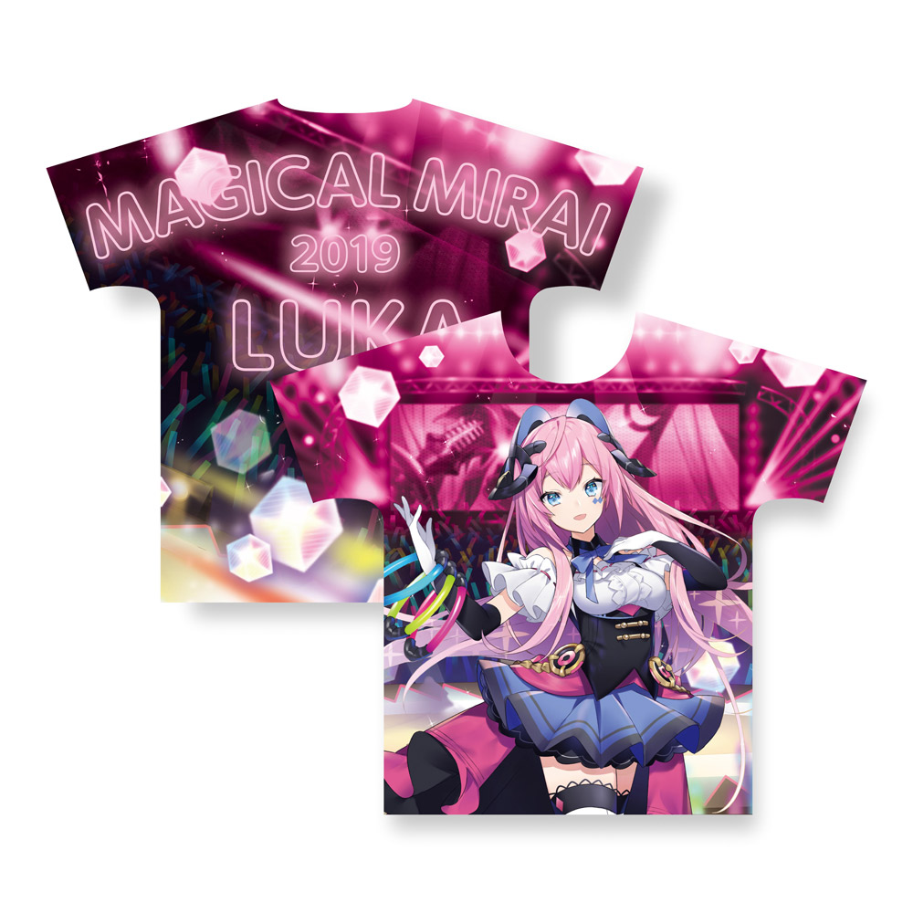 事前通販限定】マジカルミライ 2019 フルグラフィックTシャツ 巡