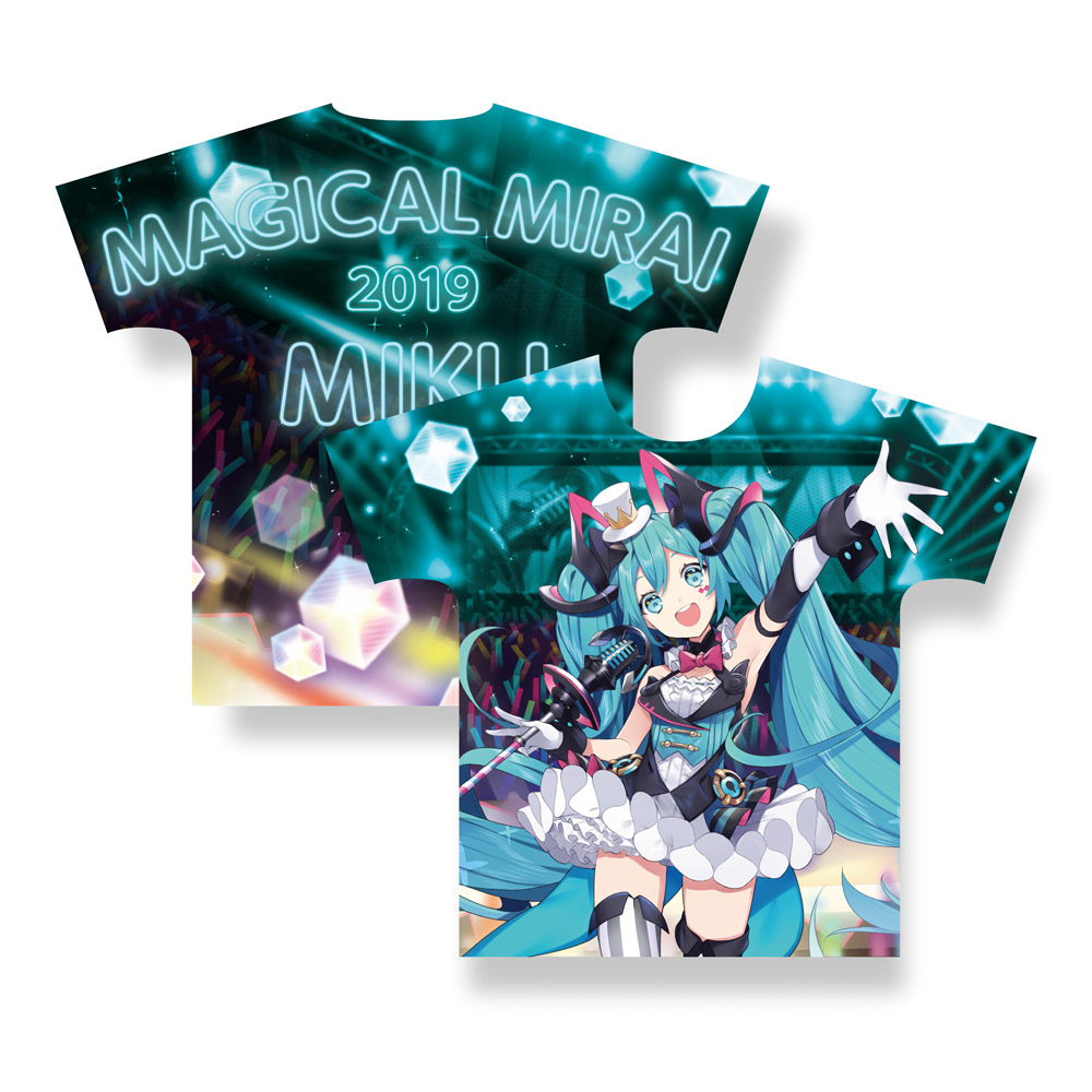 マジカルミライ 初音ミク フルグラ Tシャツ XL