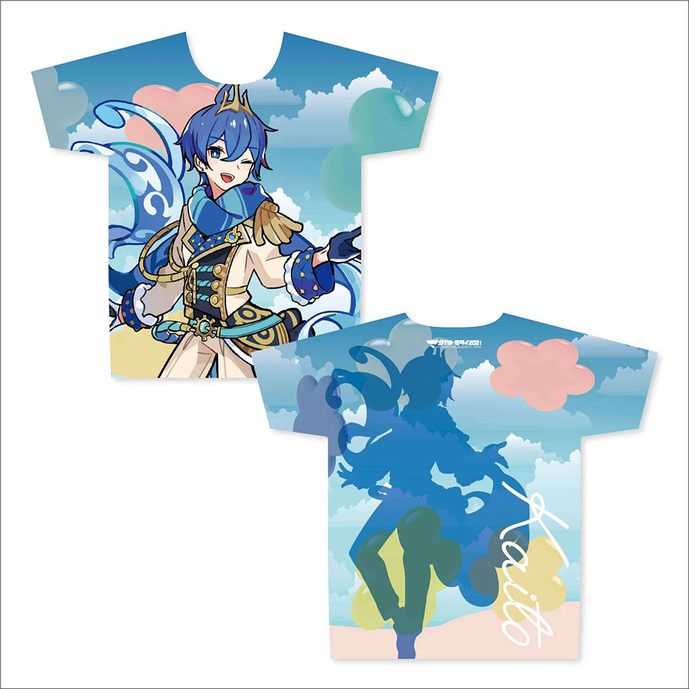 グッズ]マジカルミライ 2021 受注限定フルグラフィック Tシャツ KAITO ...