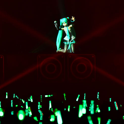 Hatsune Miku Hologrammkonzert