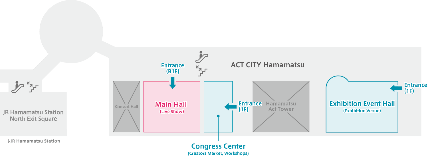 ACT CITY Hamamatsu Overview
